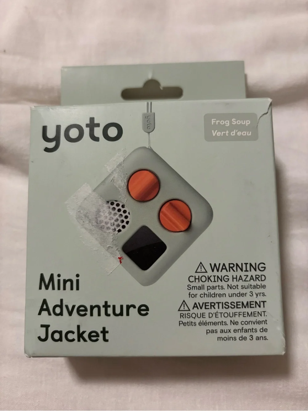 Yoto Mini Adventure Jacket in Light Green New in box